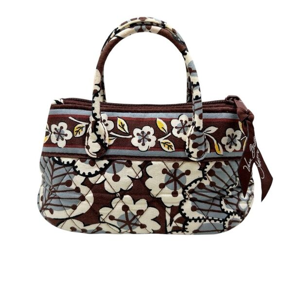 Vera Bradley Caitlin mini bag in Slate Blooms - Picture 2 of 5
